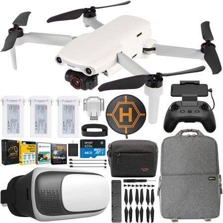 Autel Robotics EVO Nano Drone Quadcopter (White) with 48MP & 4K Video Premium Elite Bundle