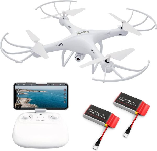Cheerwing CW4 RC Drone with 720P HD Camera for Kids and Adults RC Quadcopter with Auto Hovering