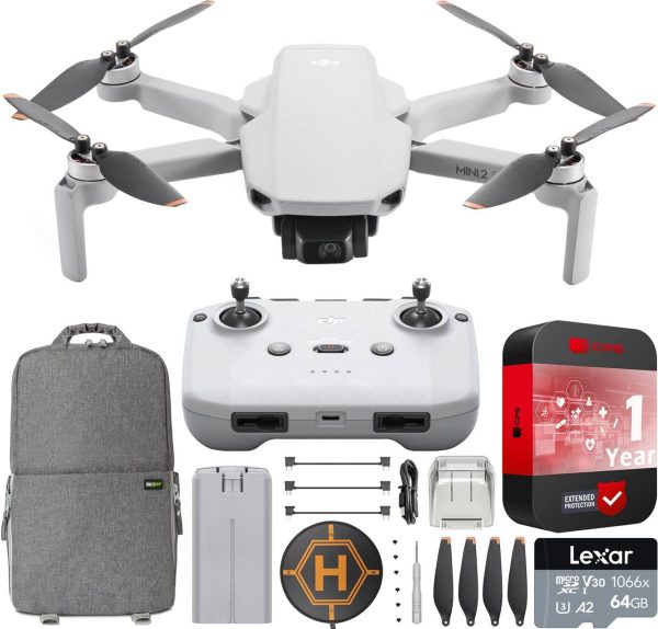 DJI Mini 2 SE Drone Quadcopter Kit with RC-N1 Remote Backpack Pro Accessory Bundle