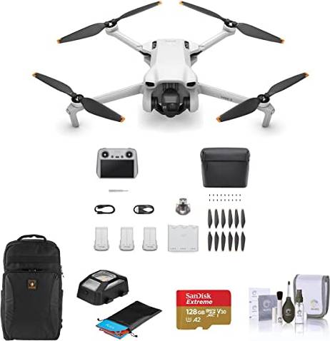 DJI Mini 3 Drone Fly More Combo with RC Remote Controller with Complete Acc. Kit