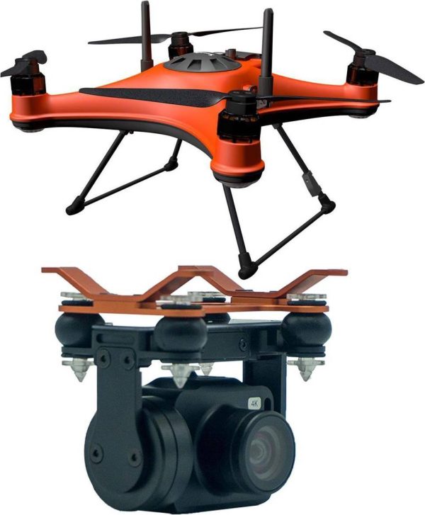 Swellpro SplashDrone 4 Waterproof Drone with 4K 1-Axis Gimbal Camera