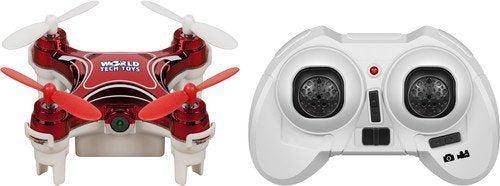 World Tech Toys Nemo 2.4GHz 4.5-Channel Camera R/C Spy Drone, Red