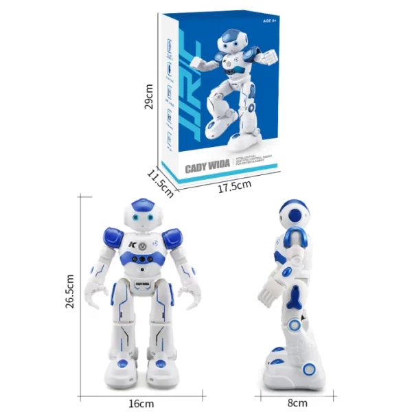 Programmable remote control robot with gesture sensing, walking, singing and dancing intelligent robot