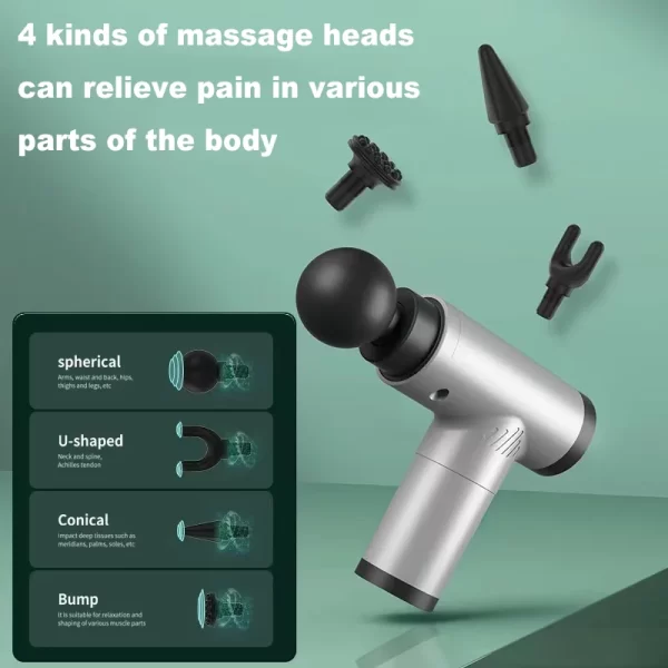 Xiaomi Mijia Smart Home Massage Gun Slimming Muscle Fascia Gun Percussion Massagers 32 Speed Levels Electric Fascia Gun