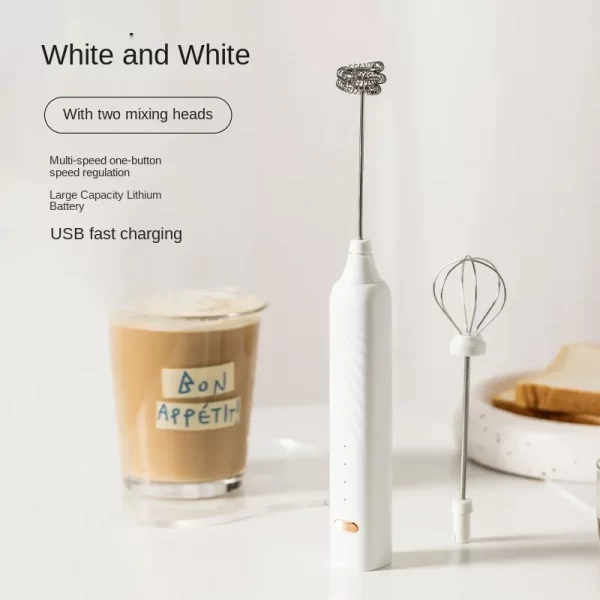 110V-220V Karot Electric Milk Whipping Machine Coffee Stirring Rod Milk Cap Whipping Machine Egg Whipping Machine