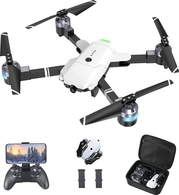 Attop 1080P FPV GPS Drones X Pack 18