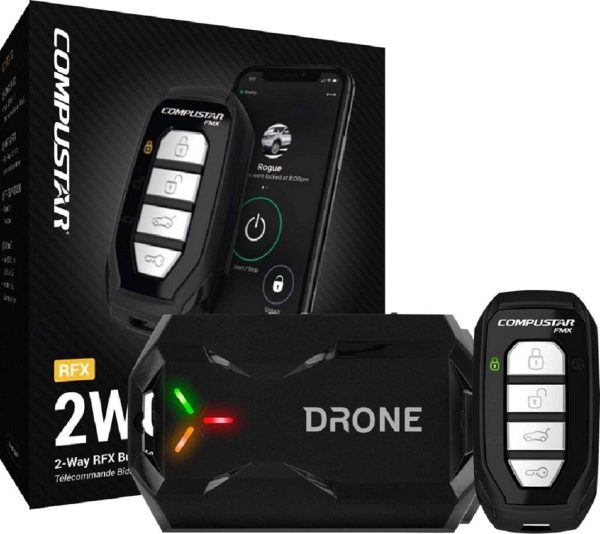 Compustar Firstech rfx-2wg15-fm 2-way remote kit with drone lte module