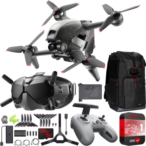 DJI FPV Combo Drone with Goggles & Remote Control Bundle