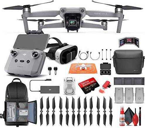 DJI Mavic Air 2 Fly More Combo 64GB Card Backpack VR 3D Goggles More