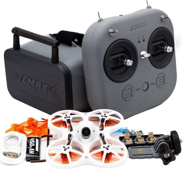 EMAX EZ Pilot Pro FPV Drone Set for Kids and Adult Beginners with Real 5.8g Goggles and Controller Easy to Fly Quadcopter