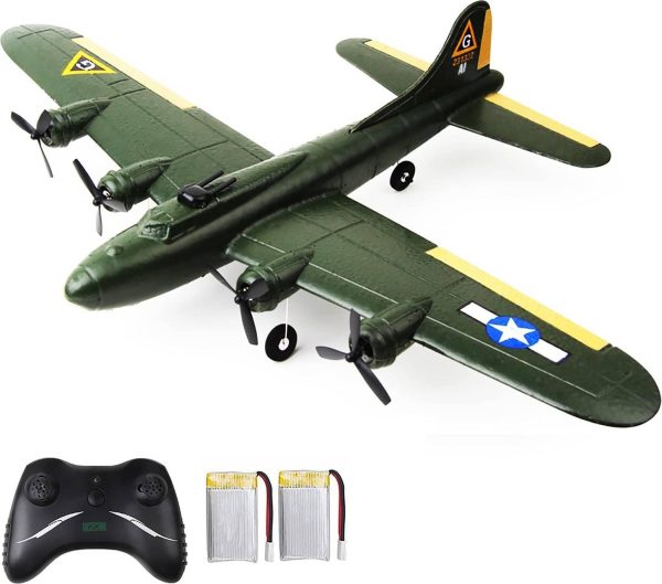 Epipgale B-17 RC Plane Ready to Fly, Easy to Fly RC Glider for Kids & Beginners, Hobby Remote Control Airplane for Adults, RC Airplanes for Boys