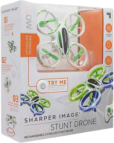 Sharper Image Glow Up Stunt Drone