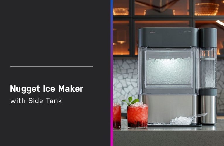 Countertop Nugget Ice Maker Machine, 4K+ Bought in Past Month, Original price: $499, Now: $277. 2.0 With 0.75 Gallon Tank, Chewable Crunchable Countertop Nugget Ice Maker, Scoop included, 38 lbs in 24 hours, Pellet Ice Machine with WiFi & Smart Connected