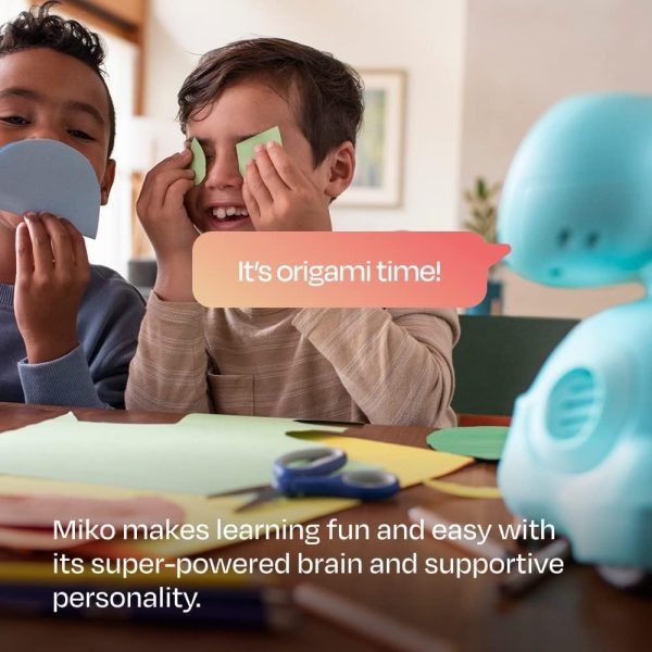 AI-Powered Smart Robot, 7K+ Bought in Past Month, Original Price: $249, Now: $147. STEAM Learning & Educational Robot | Interactive Robot with Learning apps & Unlimited Games | Birthday Gift for Girls & Boys Aged 5-12| Blue - Image 3