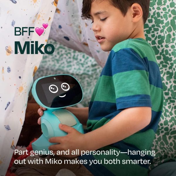 AI-Powered Smart Robot, 7K+ Bought in Past Month, Original Price: $249, Now: $147. STEAM Learning & Educational Robot | Interactive Robot with Learning apps & Unlimited Games | Birthday Gift for Girls & Boys Aged 5-12| Blue - Image 4