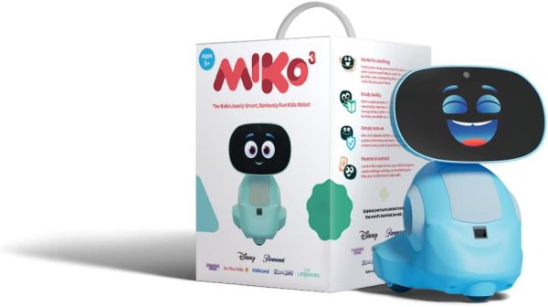 AI-Powered Smart Robot, 7K+ Bought in Past Month, Original Price: $249, Now: $147. STEAM Learning & Educational Robot | Interactive Robot with Learning apps & Unlimited Games | Birthday Gift for Girls & Boys Aged 5-12| Blue - Image 9