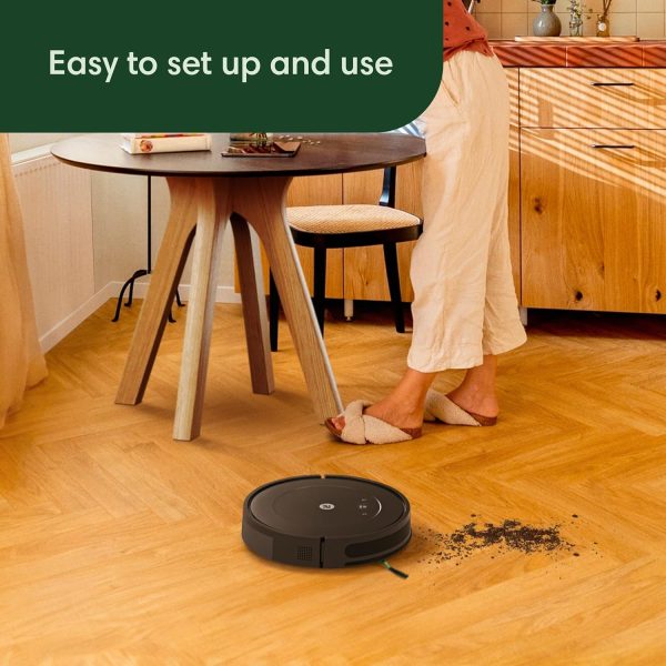 Roomba Vac Robot Vacuum (Q0120) , 50K+ Bought in Past Month, Original Price: $123, Now: $67, Easy to use, Power-Lifting Suction, Multi-Surface Cleaning, Smart Navigation Cleans in Neat Rows, Self-Charging, Alexa - Image 4