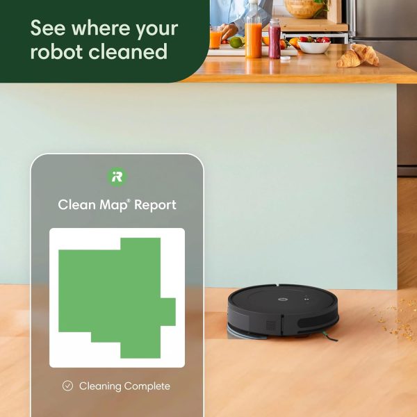 Roomba Robot Vacuum & Mop Combo (Y0140), 30K+ Bought in Past Month, Original Price: $143, Now: $77 - Easy to use, Power-Lifting Suction, Multi-Surface Cleaning, Smart Navigation Cleans in Neat Rows, Self-Charging, Works with Alexa - Image 10