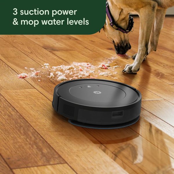 Roomba Robot Vacuum & Mop Combo (Y0140), 30K+ Bought in Past Month, Original Price: $143, Now: $77 - Easy to use, Power-Lifting Suction, Multi-Surface Cleaning, Smart Navigation Cleans in Neat Rows, Self-Charging, Works with Alexa - Image 11