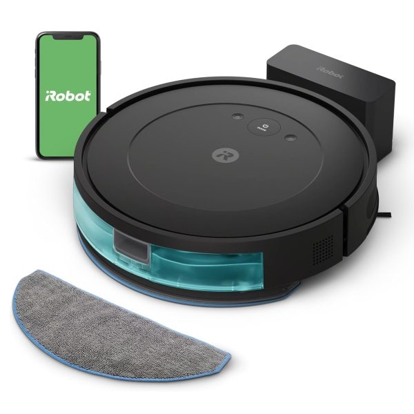 Roomba Robot Vacuum & Mop Combo (Y0140),  30K+ Bought in Past Month, Original Price: $143, Now: $77 - Easy to use, Power-Lifting Suction, Multi-Surface Cleaning, Smart Navigation Cleans in Neat Rows, Self-Charging, Works with Alexa