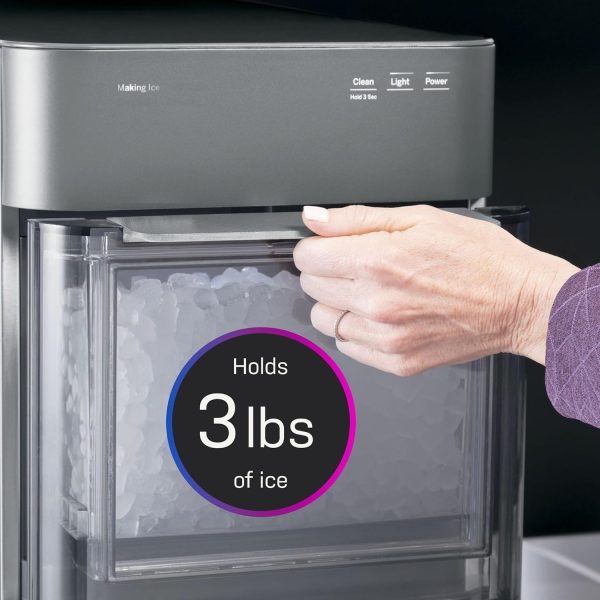 Countertop Nugget Ice Maker Machine, 4K+ Bought in Past Month, Original price: $499, Now: $277. 2.0 With 0.75 Gallon Tank, Chewable Crunchable Countertop Nugget Ice Maker, Scoop included, 38 lbs in 24 hours, Pellet Ice Machine with WiFi & Smart Connected - Image 11