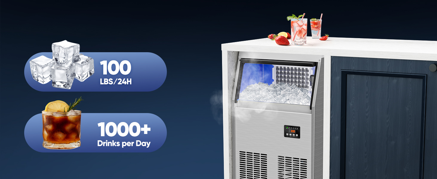 commercial ice maker machine 