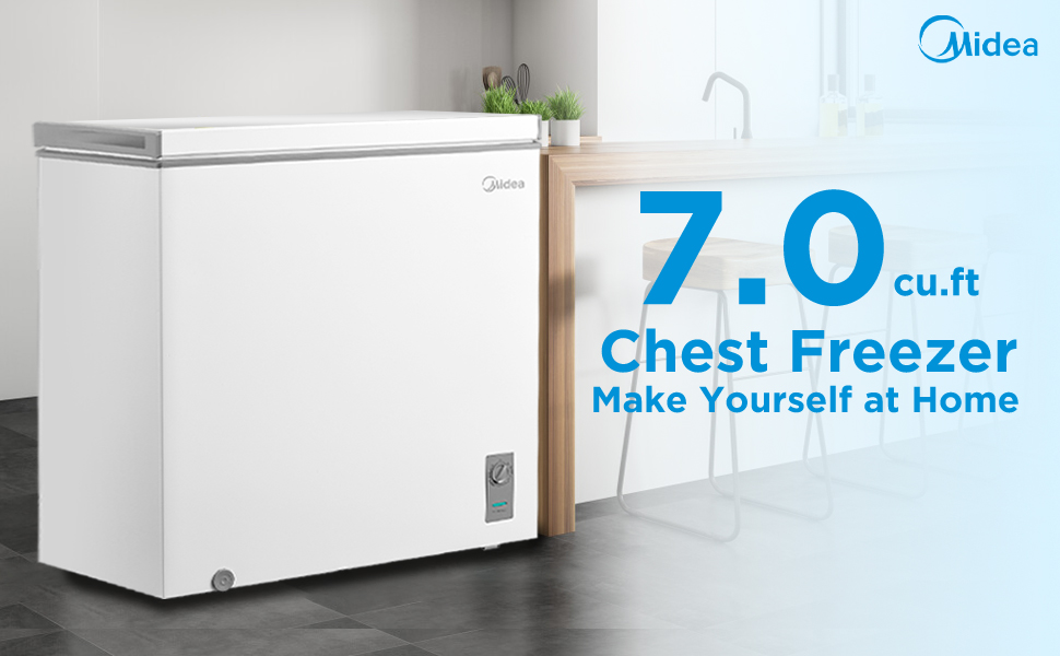 Midea chest freezer