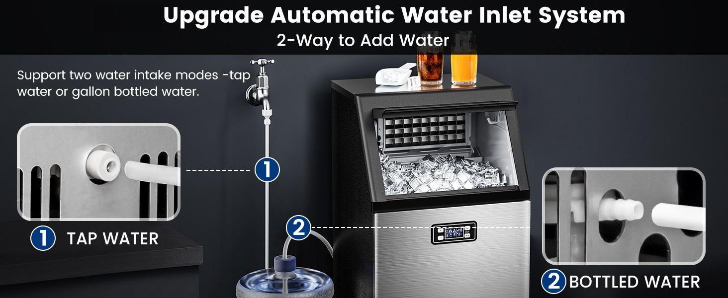 100 lbs commercial ice maker