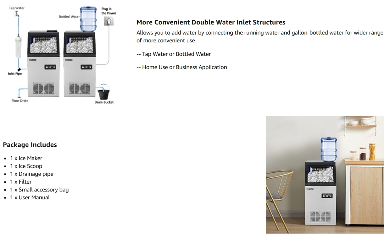 commercial ice maker machine