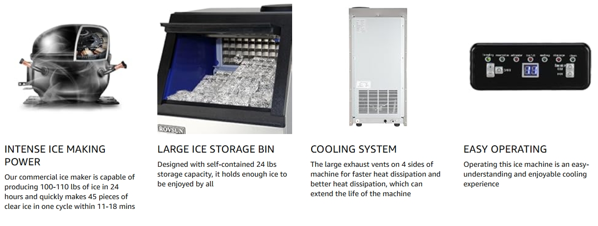 commercial ice maker machine