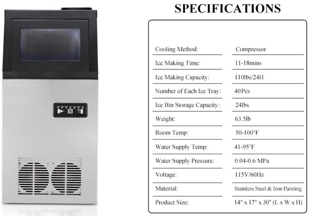 commercial ice maker machine