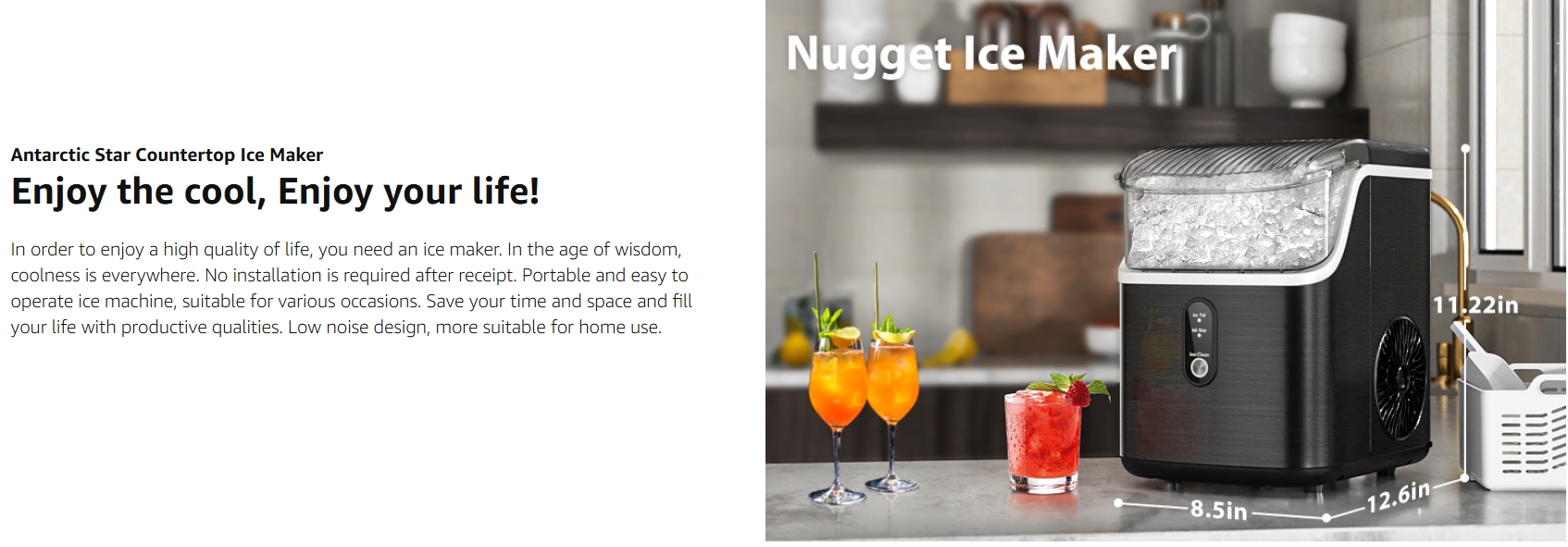 Nugget Ice Makers Countertop